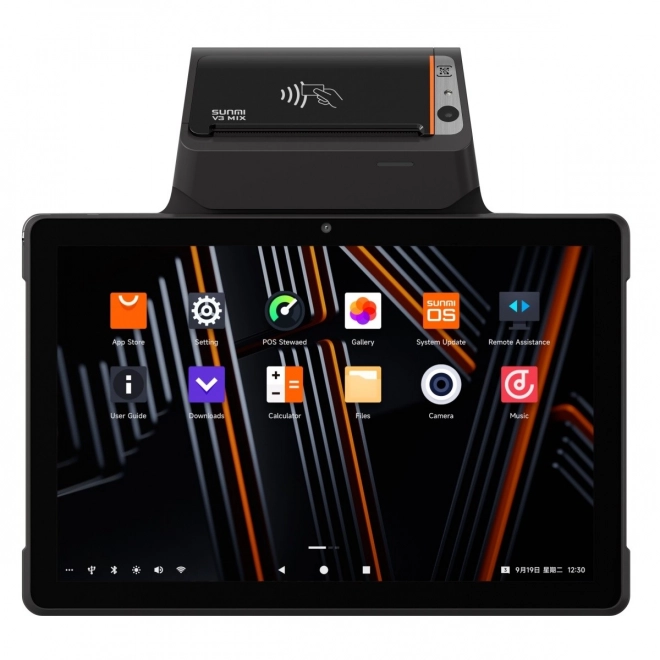 Mobilni terminal Sunmi V3 Mix, Android 13, 4/32GB, 2+0.3 MP kamera, 4G, čitač otisaka, pisač 80 mm