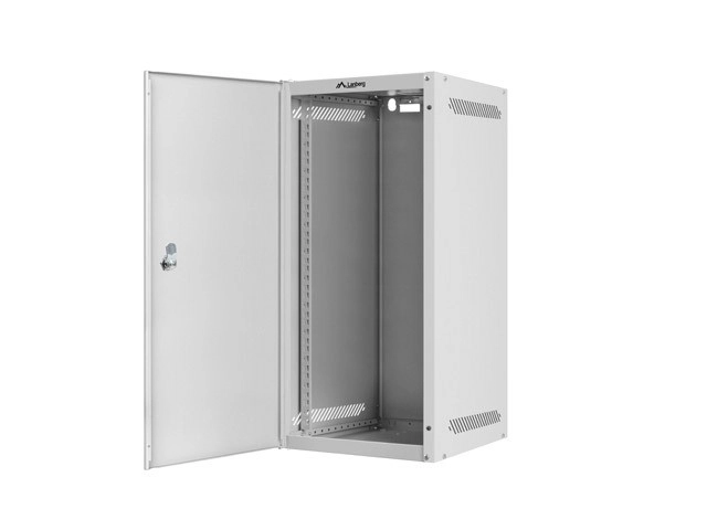 Siva zidna ormarica LANBERG 10U 280x310