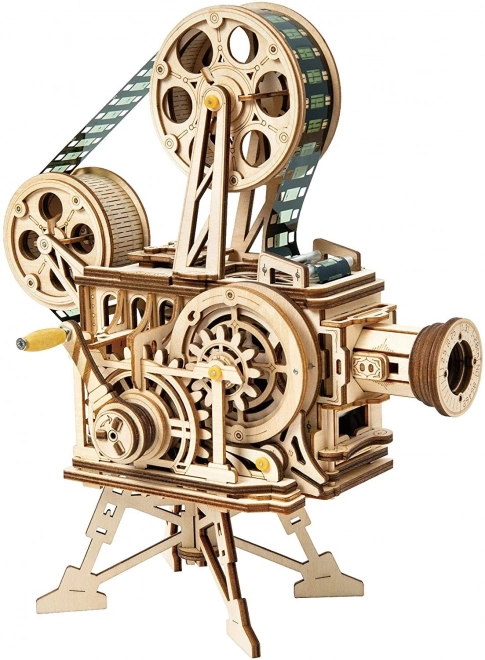 RoboTime 3D drvene mehaničke puzzle Filmski projektor