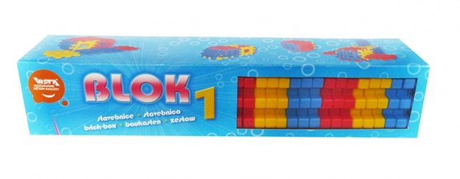 Prva građevinska igračka Blok 36 komada u kutiji 34x7x7cm 12m+