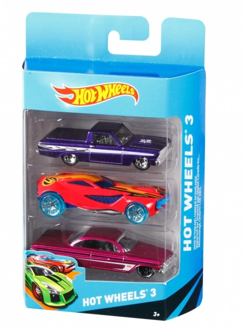 Set od 3 vrućih autića Hot Wheels