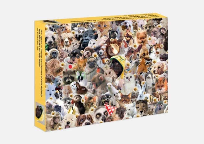 Puzzle Vesela životinjica Galison 500 dijelova