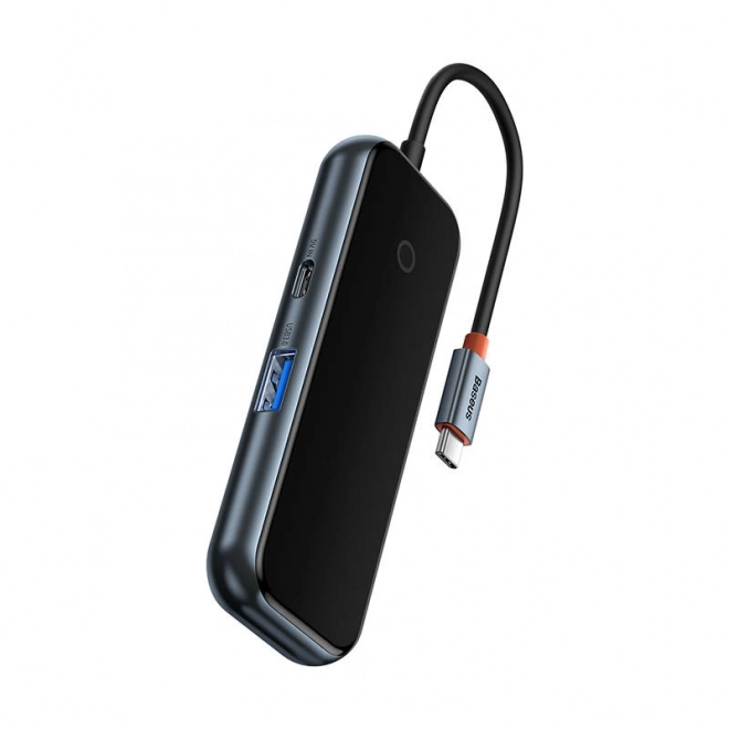 Baseus Hub USB-C na 4x USB 3.0 tamno siva