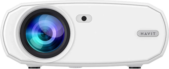bežični projektor Havit za kućno kino 1080p (bijeli)