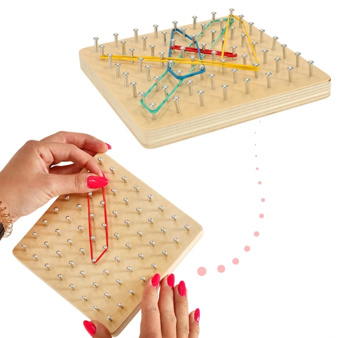 Drvena ploča Geoboard