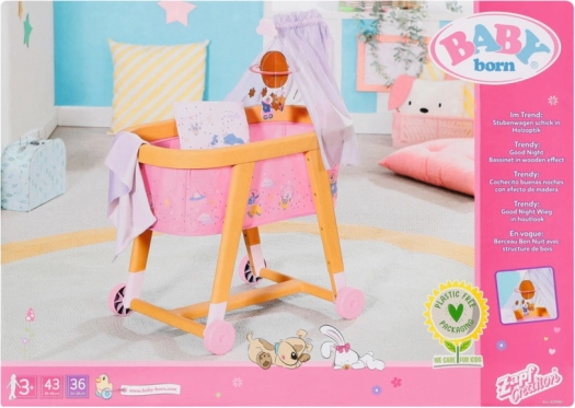 Krevetić na kotačima za lutku BABY born