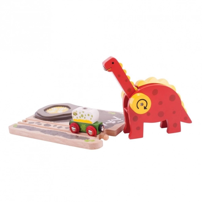 Bigjigs Rail Dinosauri dizalica