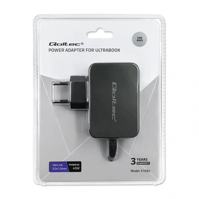 Punjač Qoltec za prijenosna računala Asus 45W