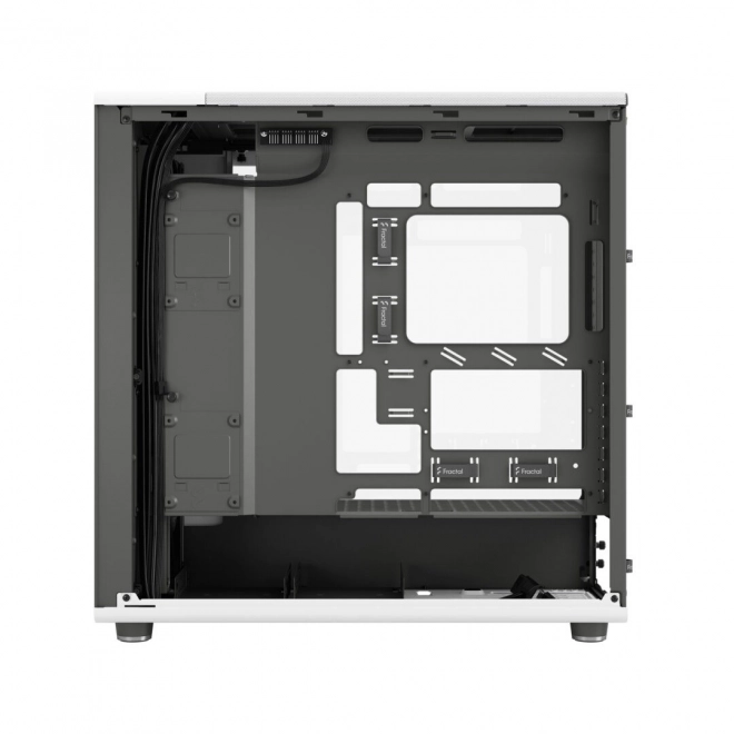 PC kućište North XL RC kreda bijela TG prozirna