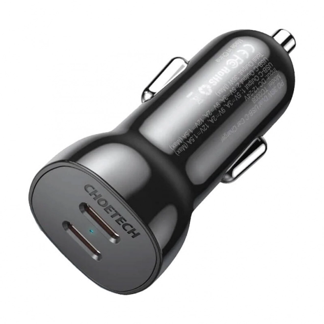 Dvostruki auto punjač Choetech 40W s 2x USB-C ulazima