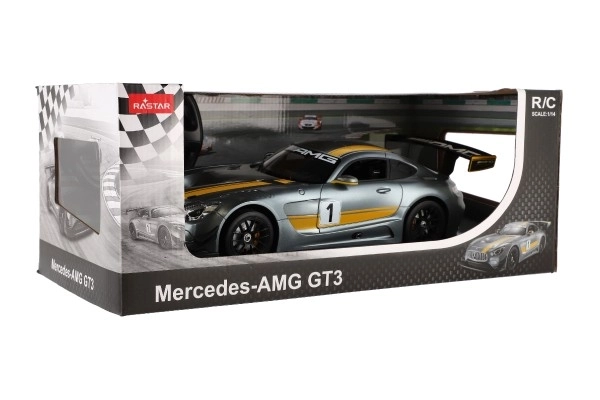 Auto RC Mercedes AMG GT3 plast 35cm 2,4GHz daljinsko upravljanje na baterije u kutiji 44x18x23cm
