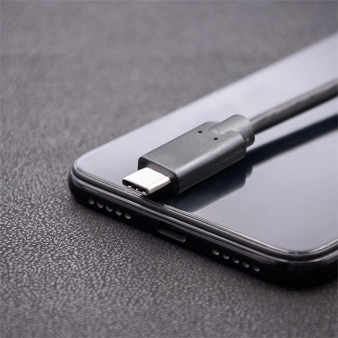 USB-C na USB-C kabel za prijenos podataka i punjenje, 3m, crni