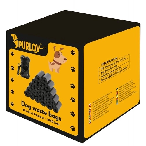 Set vrećica za izmet + futrola Purlov 22812