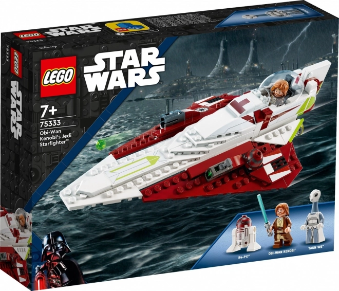 Konstrukcija LEGO Star Wars Obi-Wan Kenobi Jedi Zvjezdani lovac