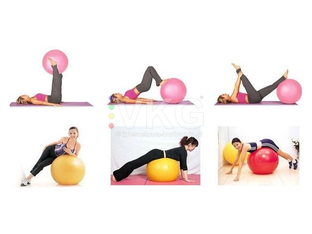Gimnastička lopta Fitness 65 cm s pumpicom