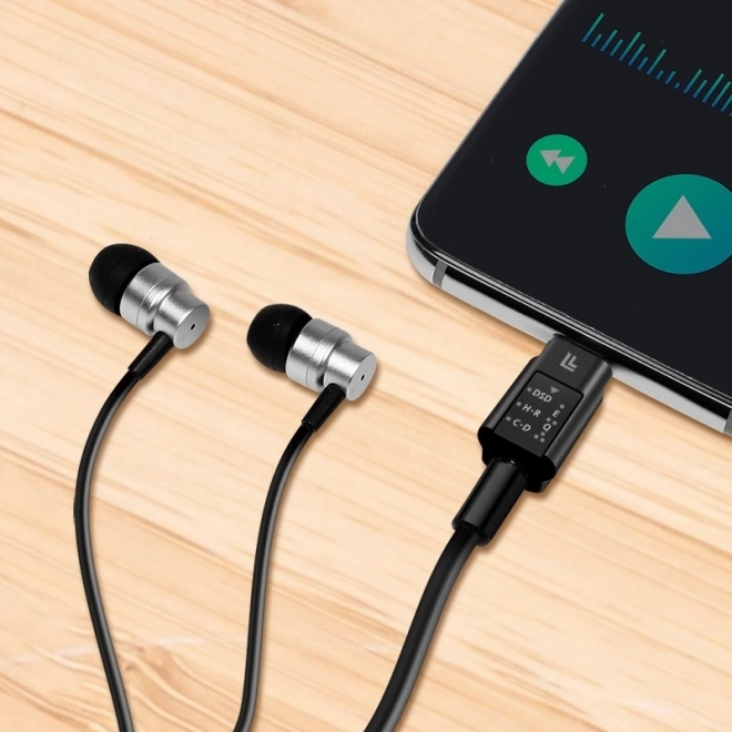Audio adapter USB-C/M na 3.5mm/F s DAC i EQ
