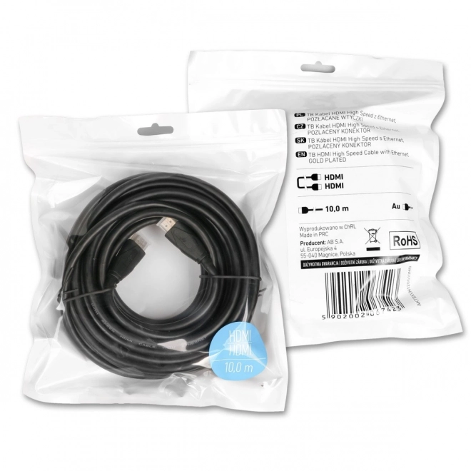HDMI kabel v2.0 15 m pozlaćen
