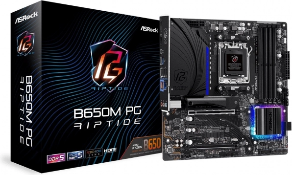 ASRock B650M PG Riptide – microATX matična ploča AM5 s DDR5 i PCIe 5.0