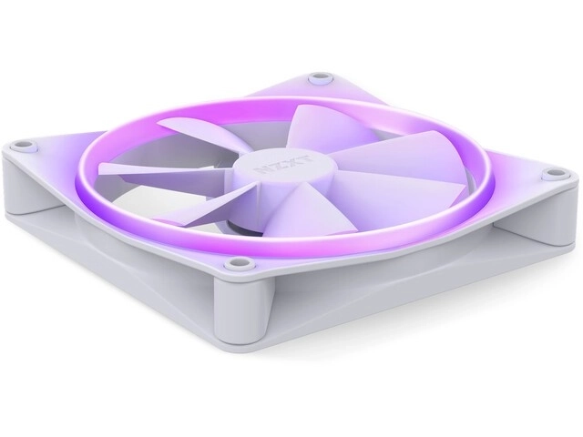 Bijeli RGB ventilator 140mm NZXT F140