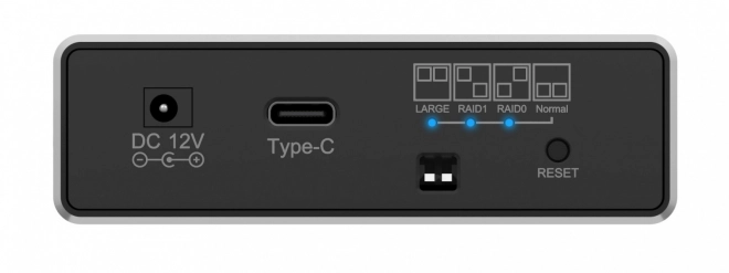 Vanjsko RAID kućište IB-RD2253-C31 za 2,5 SATA HDD na USB 3.2 Gen 2, RAID 0,1, JEDAN, VELIKI