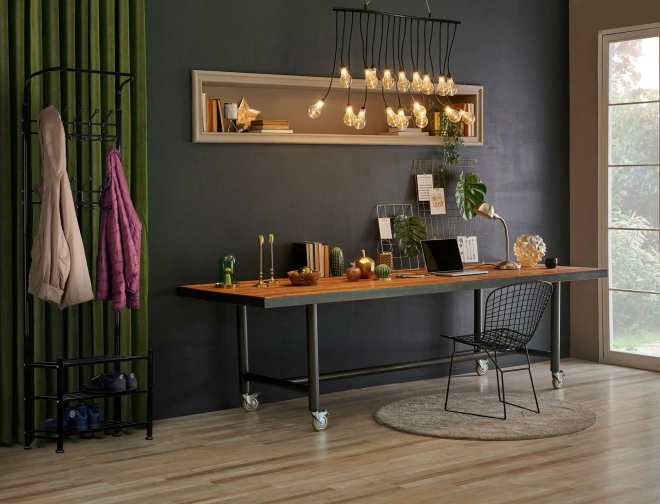 Vješalica za odjeću + ormarić, polica, polica za cipele ModernHome