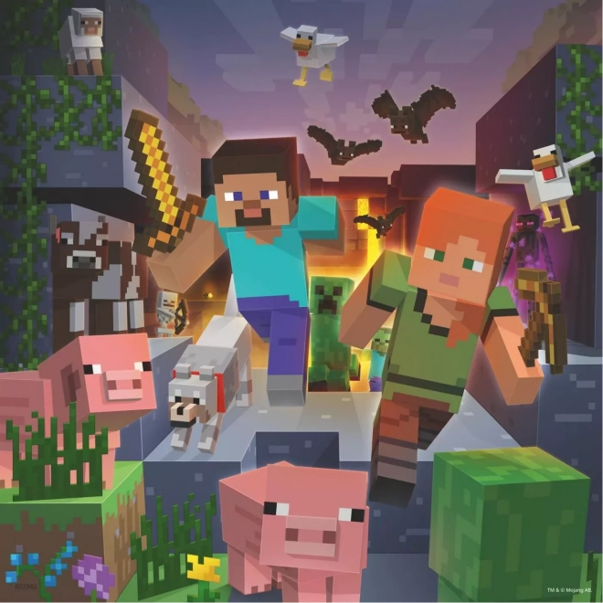 Minecraft Biomi 3x49 komada