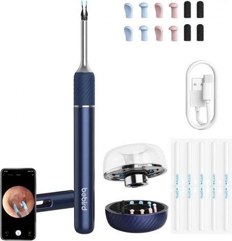 BEBIRD Note 5 Pro – pametni otoskop s kamerom (plavi)
