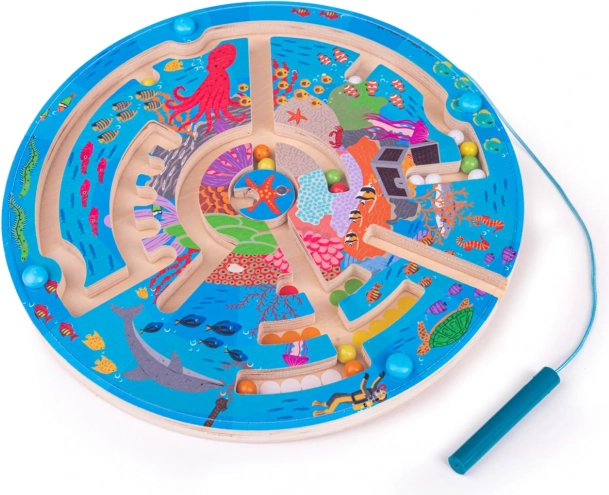 Magnetički labirint Podmorski svijet BIGJIGS TOYS