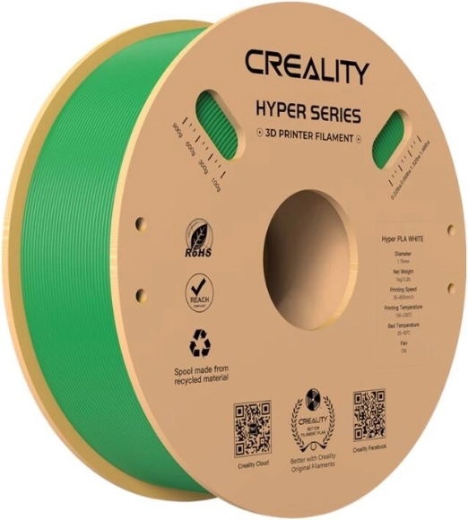 Filament CREALITY Hyper PLA zeleni 1,75 mm, 1 kg