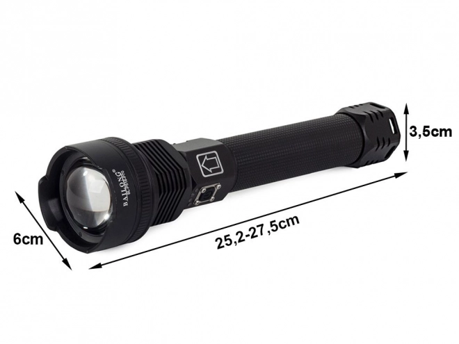 Vojna taktička svjetiljka s LED Cree XHP70 i zoomom od Bailong