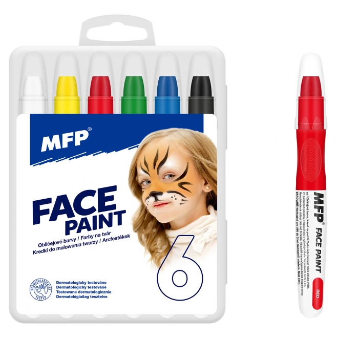 Boje za lice - Make-up set 6 komada