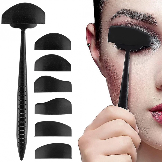 Set silikonskih šablona za eyeliner
