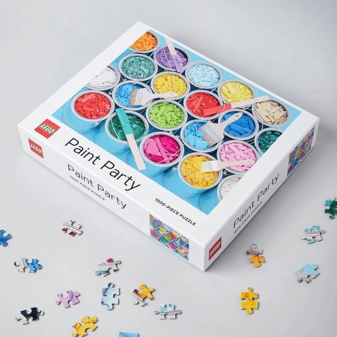 Chronicle Books puzzle LEGO slikarska zabava 1000 dijelova