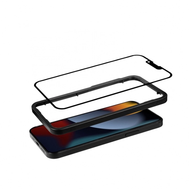 Antibakterijsko 3D kaljeno staklo za iPhone s ugradbenim okvirom – IPhone 14 / iPhone 13 / iPhone 13 Pro