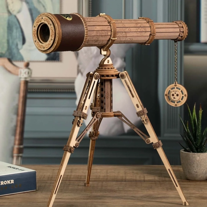 ROBOTIME Rokr Drveni Model Monokularnog Dalekozora