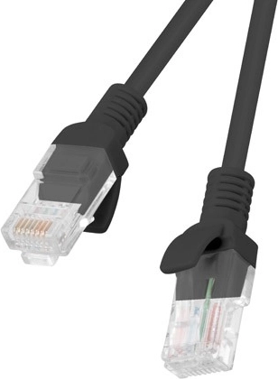 Patch kabel CAT 5e 10 m crni LANBERG