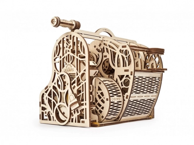 Ugears 3D drvena mehanička slagalica Blagajna
