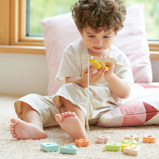 Classic World Montessori drvena igračka ključevi i vrata 11 kom