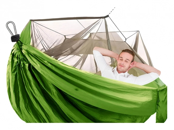Ljuljačka mreža s mrežom protiv komaraca 270x140cm