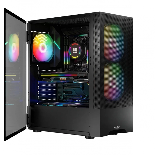 Kućište Arya ARGB USB 3.0 Midi Tower crna