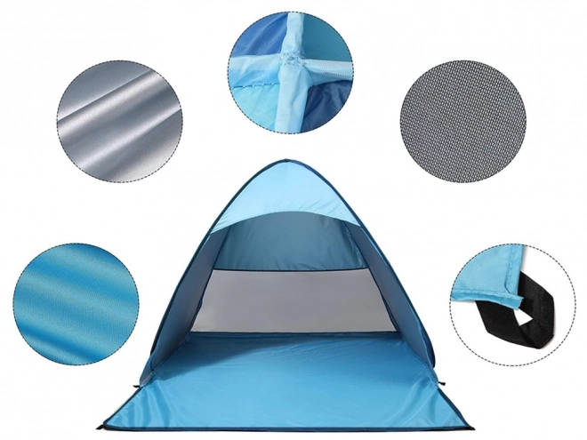 Sklopivi plažni šator s UV zaštitom