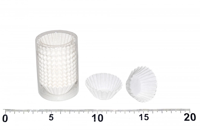 Bijele slastičarske košarice 6cm (pr.3cm, v.1,5cm) - 200 kom