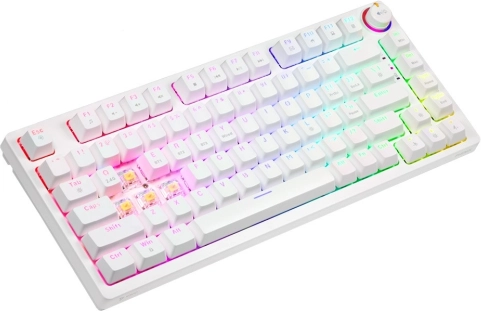 Mehanička tipkovnica Phenix White Gateron Yellow