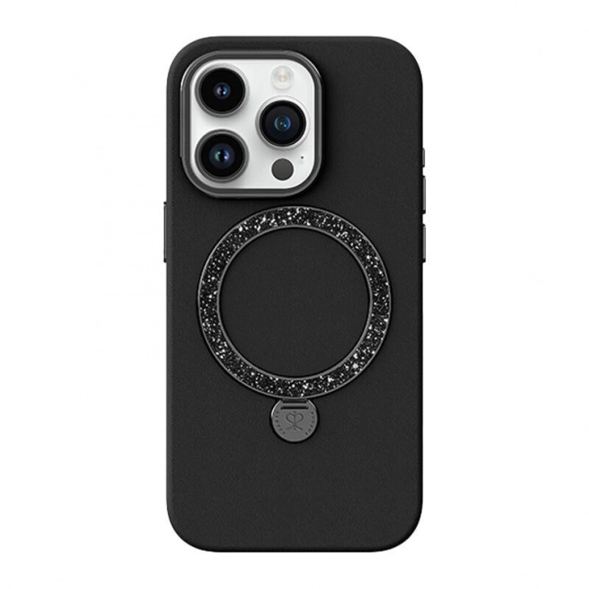 Futrola Dancing Circle za iPhone 15 Pro Max (crna)