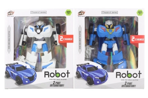 Robot transformator u sportski auto