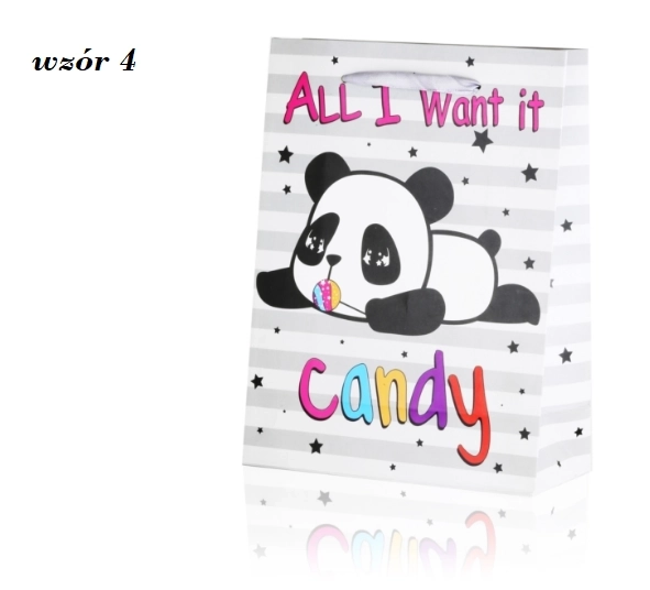 Poklon vrećica panda 24 cm x 18 cm