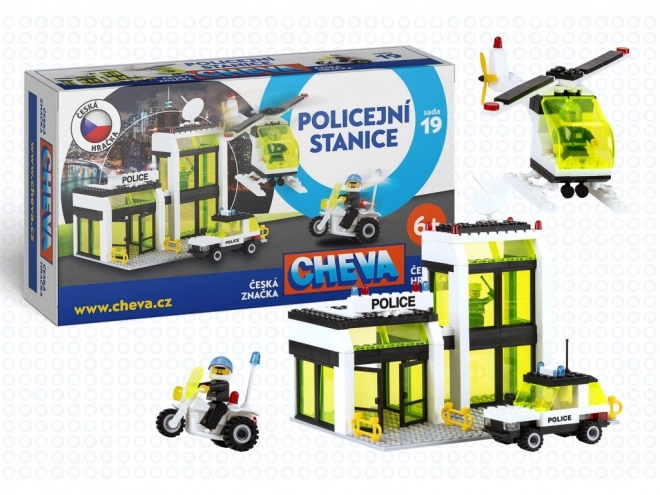 Građevinski set Cheva 19 - Policijska stanica
