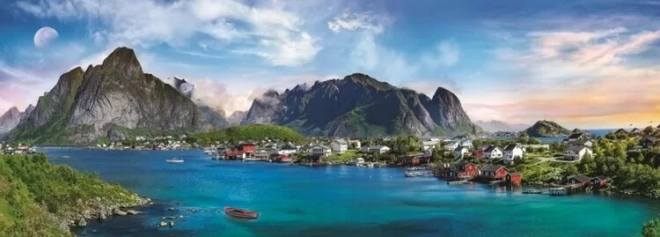 Puzzle 500 komada panorama – Lofoti, Norveška