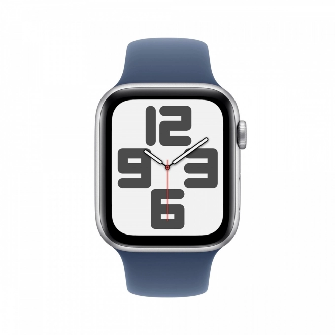 Sat SE GPS, srebrno aluminijsko kućište 44 mm s trakom od trapera, veličina M/L
