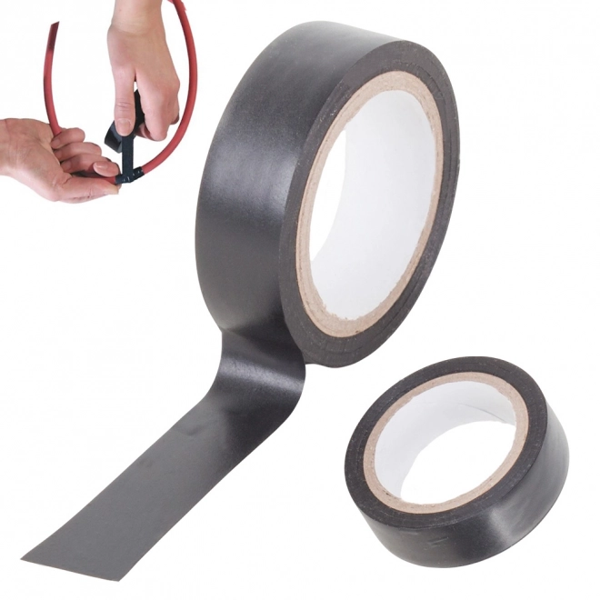 Crna vodootporna PVC izolacijska traka 9 m